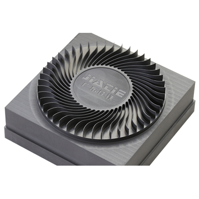 Cooling fan graphite electrode